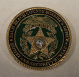 Agent Palm Beach County Sheriff Strategic Intelligence Section Homeland Security Trump Florida Command Center Challenge Coin / Police