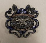 Naval Special Warfare Group 8 / Eight SEAL Deilvery Vehicle Team 1 / One / 2 / Two Special Reconnaisance Team 1 / 2  / One  / Two  Chiefs Mess Navy Challenge Coin