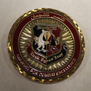 Commander Operation NEW DAWN Task Force Troy Counter Improvised Explosive Device (IED) Explosive Ordnance Devices (EOD) Group One Joint Challenge Coin