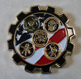 Special Boat Team 22 SBT-22 Maintenance Department 9, Navy Special Warfare Challenge Coin / SEAL