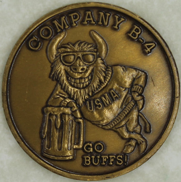 West Point Company B-4 Buffalos US Military Academy Army Challenge Coin