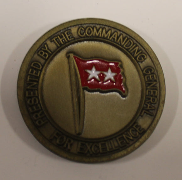 General Rudd Command Coin Commander Major General US Special Forces Command Army Challenge Coin ...