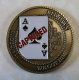 Operation RED DAWN Saddam Hussien Capture Joint Military Challenge Coin