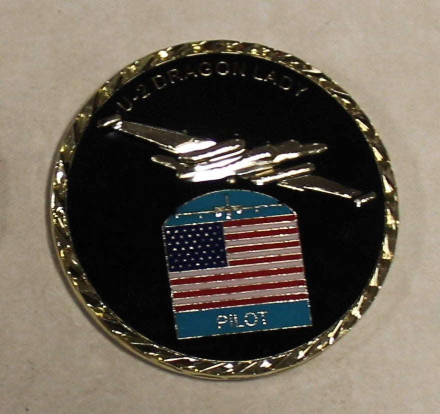 Skunk Works U-2 Dragon Lady Antique 1.75 inch – Ranger Coin