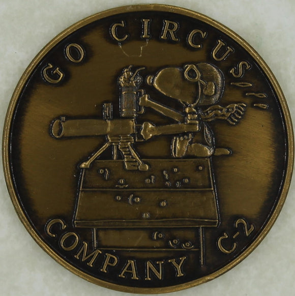 West Point Company C-2 Circus US Military Academy Army Challenge Coin