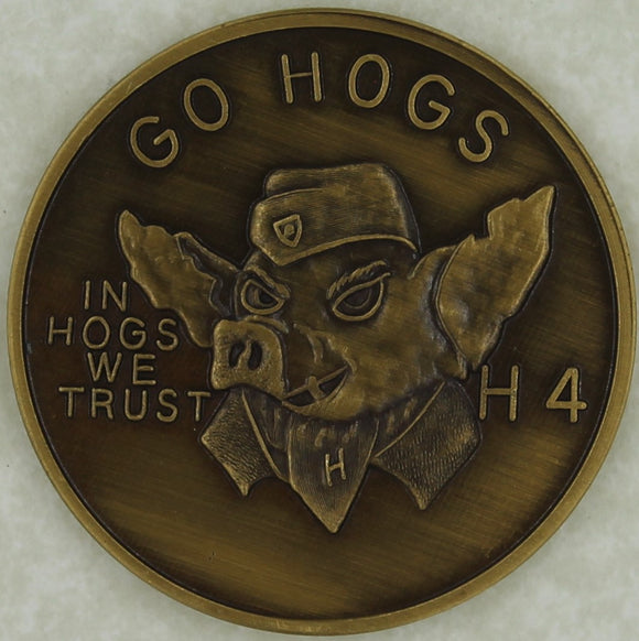 West Point Company H-4 Hogs US Military Academy Army Challenge Coin