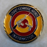 COMBAT ARMS INSTRUCTOR CATM Color Version Air Force Challenge Coin