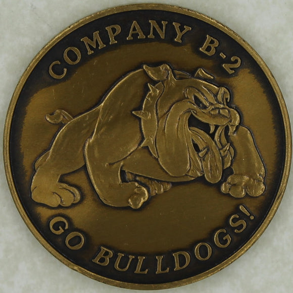 West Point Company B-2 Bulldogs US Military Academy Army Challenge Coin