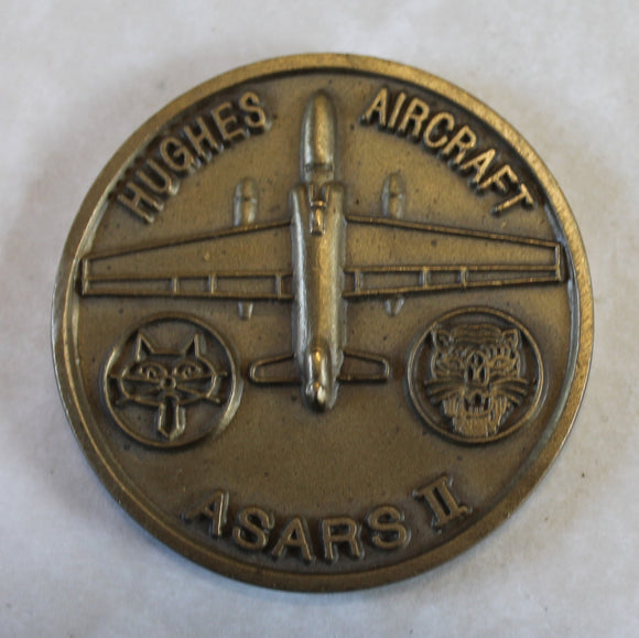5th Reconnaissance Squadron / 607th Air Intelligence Squadron Hughes Aircraft ASARS II U2 Spy Plane Challenge Coin