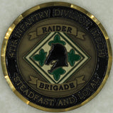 4th Infantry Division ID (MECH) Raider Brigade Operation Red Dawn Saddam Hussein Captured Army Challenge Coin