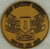 16th Infantry Regiment 1st Infantry Div Army Challenge Coin