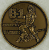 West Point Company B-1 Barbarians US Military Academy Army Challenge Coin