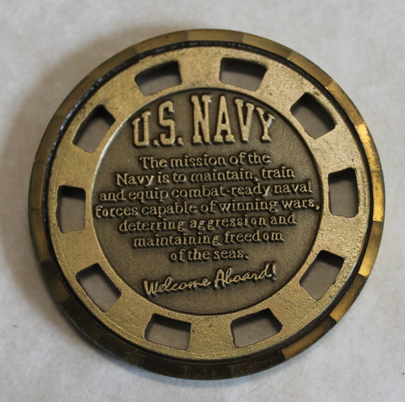 United States Navy Service Challenge Coin