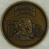 West Point Company F-4 Frogs US Military Academy Army Challenge Coin
