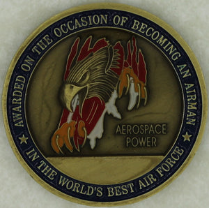 Air Force Airman Challenge Coin v.1