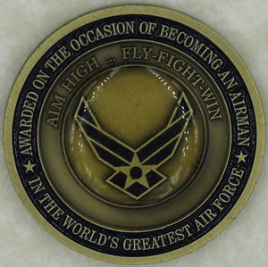 Air Force Airman Challenge Coin v.3