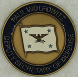Deputy Secretary of Defense Paul Wolfowitz Challenge Coin