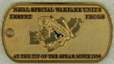 Naval Special Warfare Unit 3 Desert Frogs SEALs Navy Challenge Coin