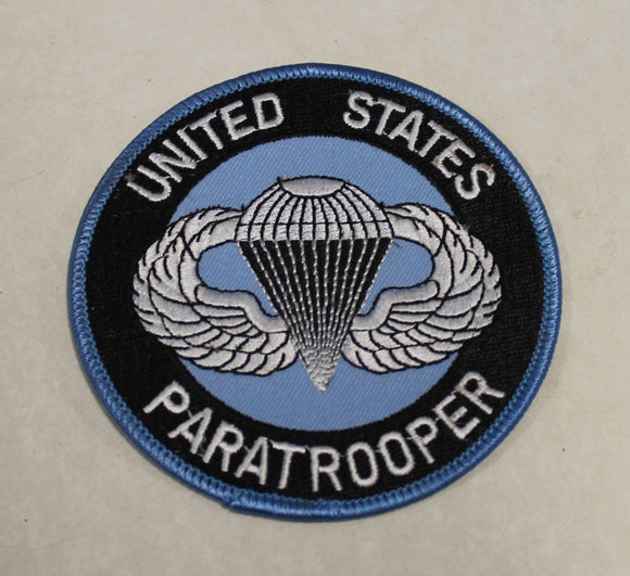 United States Paratrooper Parachutist Large Veteran Jacket Patch Army Patch