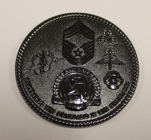 Chief Master Sergeant William B. Adams III Air Force Special Operations Command AFSOC  Challenge Coin