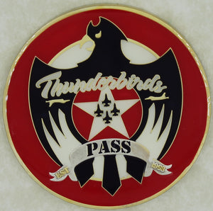Thunderbirds Quality Assurance QA Pass/Fail Air Force Challenge Coin