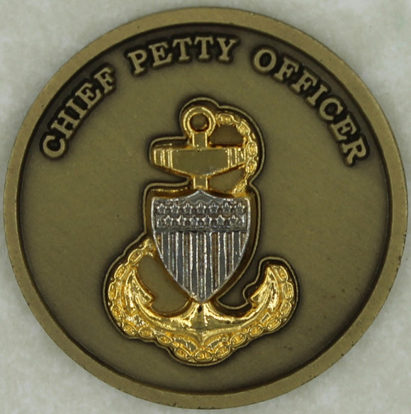 Chief Petty Officer Coast Guard Challenge Coin
