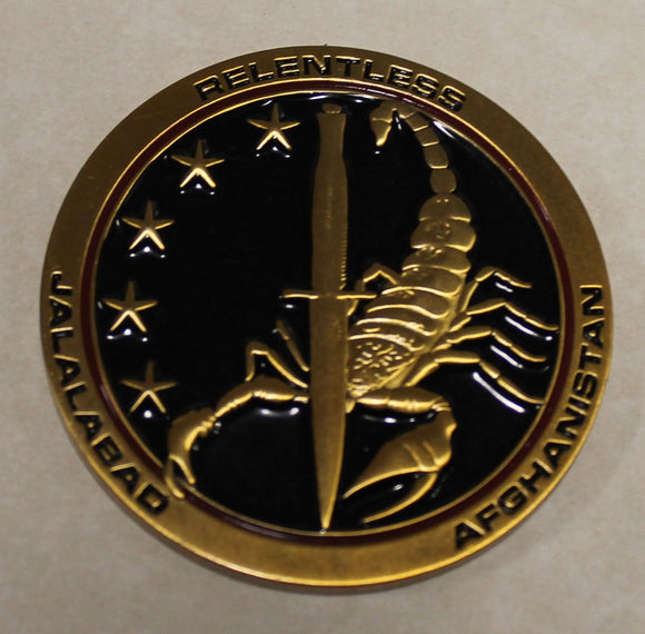 Central Intelligence Agency CIA Forward Operating Base FOB Jalalabad JBAD Challenge Coin