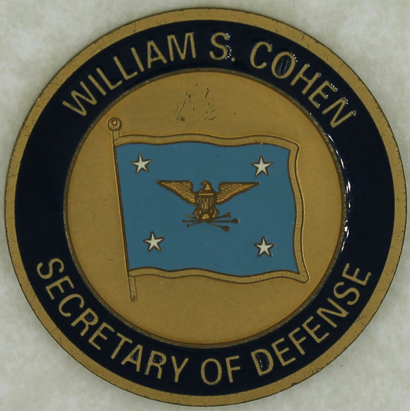 Secretary of Defense William S. Cohen Challenge Coin