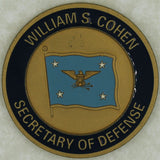 Secretary of Defense William S. Cohen Challenge Coin