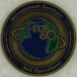 National Reconnaissance Office NRO Management Service Office Challenge Coin