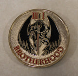 SEAL Team 3 / Three, 1 Troop Alpha Platoon Archangel Brotherhood Navy Challenge Coin