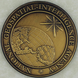 National Geospatial Intelligence Agency NGA 2005 Challenge Coin