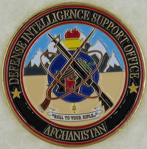 Defense Intelligence Agency DIA Afghanistan Challenge Coin