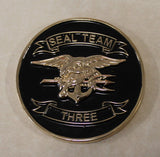 SEAL Team 3 / Three, 1 Troop Alpha Platoon Archangel Brotherhood Navy Challenge Coin