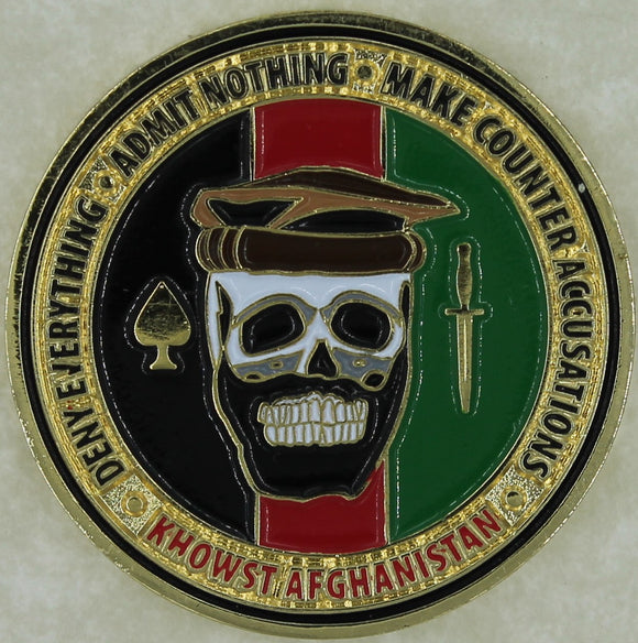 Special Activities Div Special Ops Group Camp Chapman CIA Site Challenge Coin