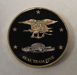 Naval Special Warfare SEAL Team 5 / Five Chiefs Mess Challenge Coin