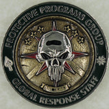 Central Intelligence Agency CIA Global Response Staff GRS Initials of Fallen Challenge Coin