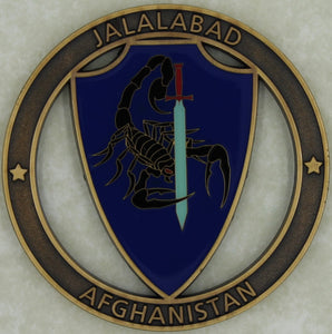 Jalalabad CIA Station JBAD Central Intelligence Agency Challenge Coin