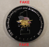 Naval Special Warfare Development Group DEVGRU Tier-1 Black Squadron Navy SEAL Challenge Coin