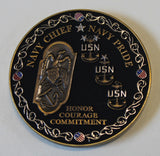 USS Constitution Old Ironsides Chief's Mess Navy Challenge Coin