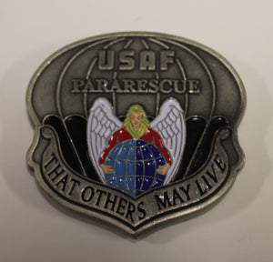 PJ Rodeo 2016 That Others May Live Pararescue Air Force Challenge Coin