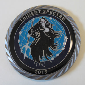 Navy SEAL Trident Spectre / Spooks 2015 Version Navy Challenge Coin