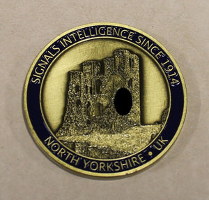 Government Communications Headquarters GCHQ UK Spies SIGINT Intelligence North Yourkshire Scarborough Challenge Coin