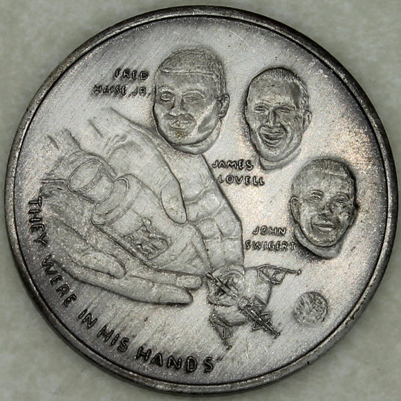 Apollo 13 Home Safe! USS Iwo Jima Coin