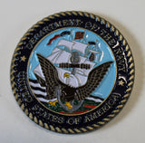 Pearl Harbor Hawaii Naval Station Navy Challenge Coin
