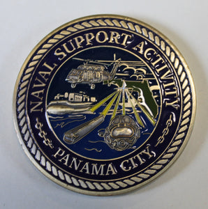 Panama City Naval Support Activity Challenge Coin