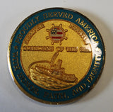 United States Coast Guard Retired Veteran Challenge Coin