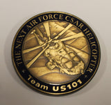 Next Combat Search and Rescue Helicopter Team US101 That Others May Live Air Force Challenge Coin.