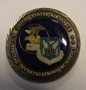 Office Special Investigations Academy OSI Air Force Challenge Coin