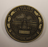 41st Air Rescue Squadron ARS Serial #0075 Pararescue PJ Air Force Challenge Coin